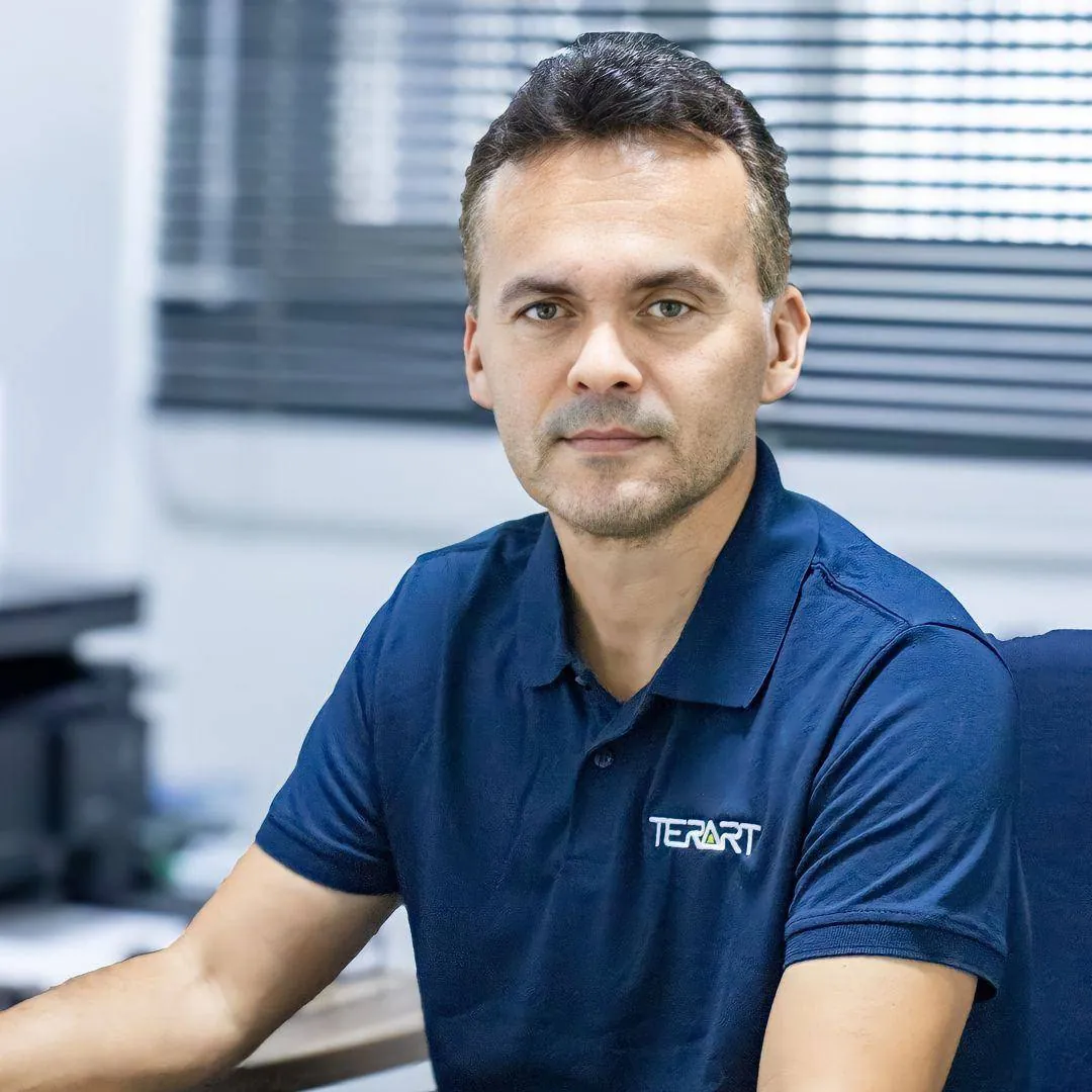 Integrante da equipe Terart