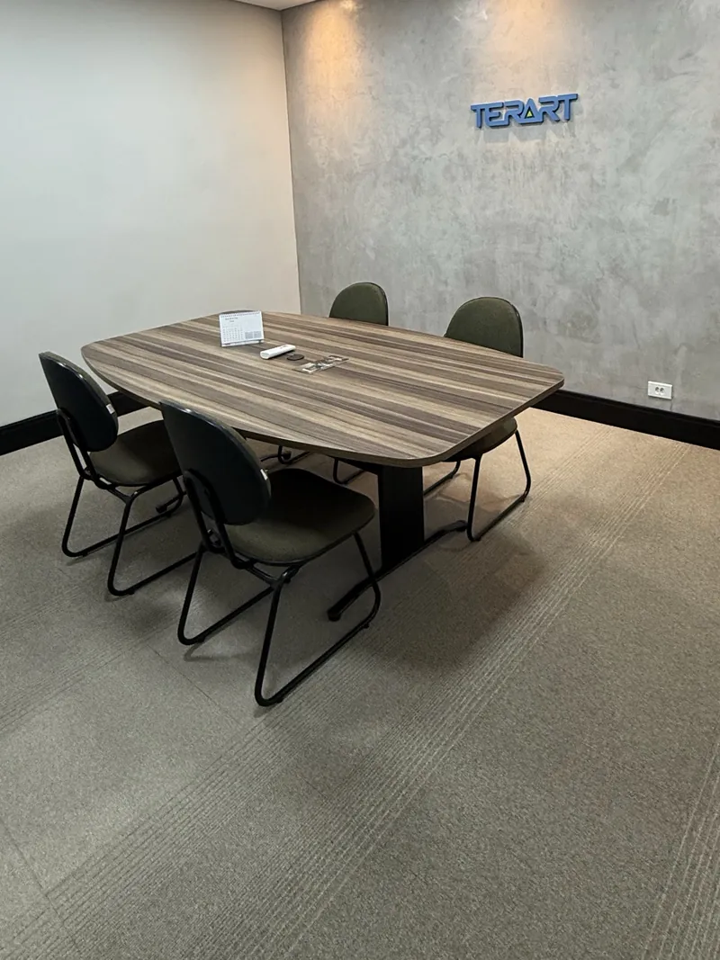 Sala de atendimento do showroom Terart Design