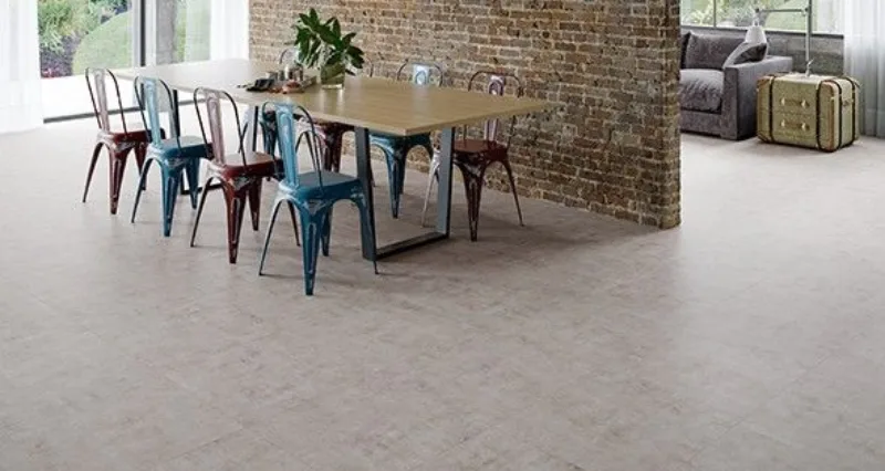 Ambiente com piso vinílico Durafloor